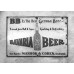 Bavaria Beer vintage skylt
