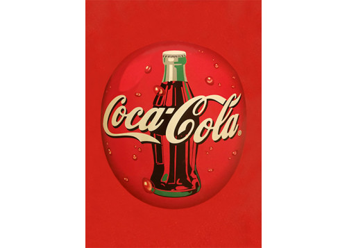Coca Cola Vintage Skylt